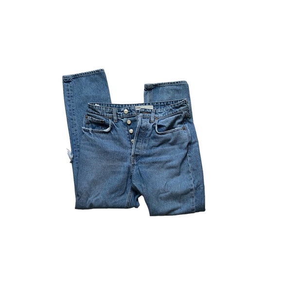 GRLFRND The Karolina High Rise Straight crop